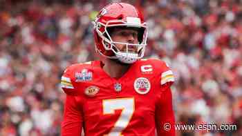 Toub: Butker still Chiefs' kicker despite struggles, Tucker signing