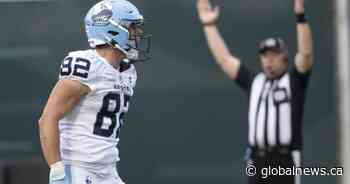 Kahmann enjoying solid rookie season with Argos