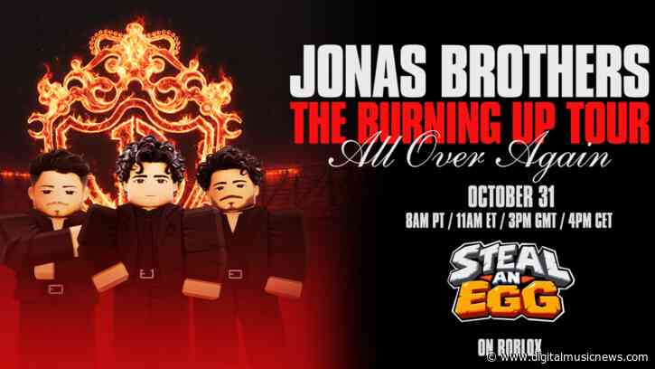 Jonas Brothers Take Over Roblox’s Steal an Egg for a Halloween Concert