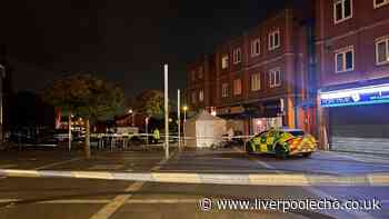 Police cordon off Toxteth shops after 'stabbing'
