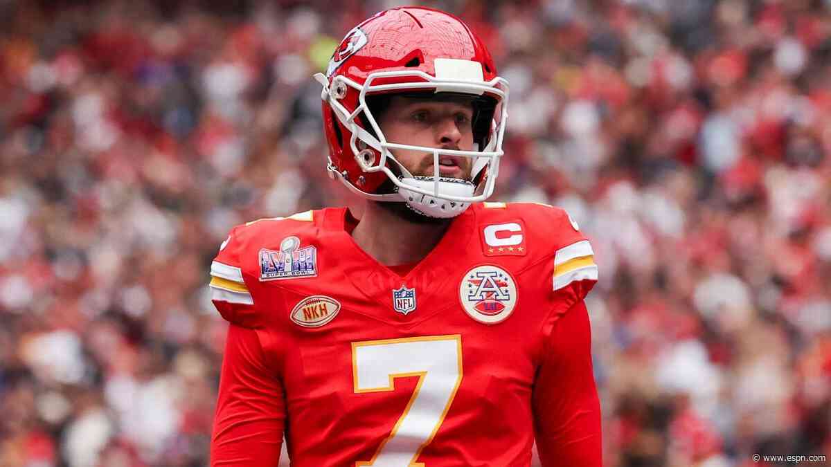 Chiefs special teams coordinator: Butker still K.C.'s kicker despite struggles, Tucker signing