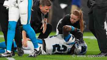 Panthers' ailing secondary loses rookie CB Lee to injury; return doubtful