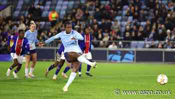 Man City 1-1 PSG: Late equaliser denies hosts first Women's Champions League win of the season - as it happened