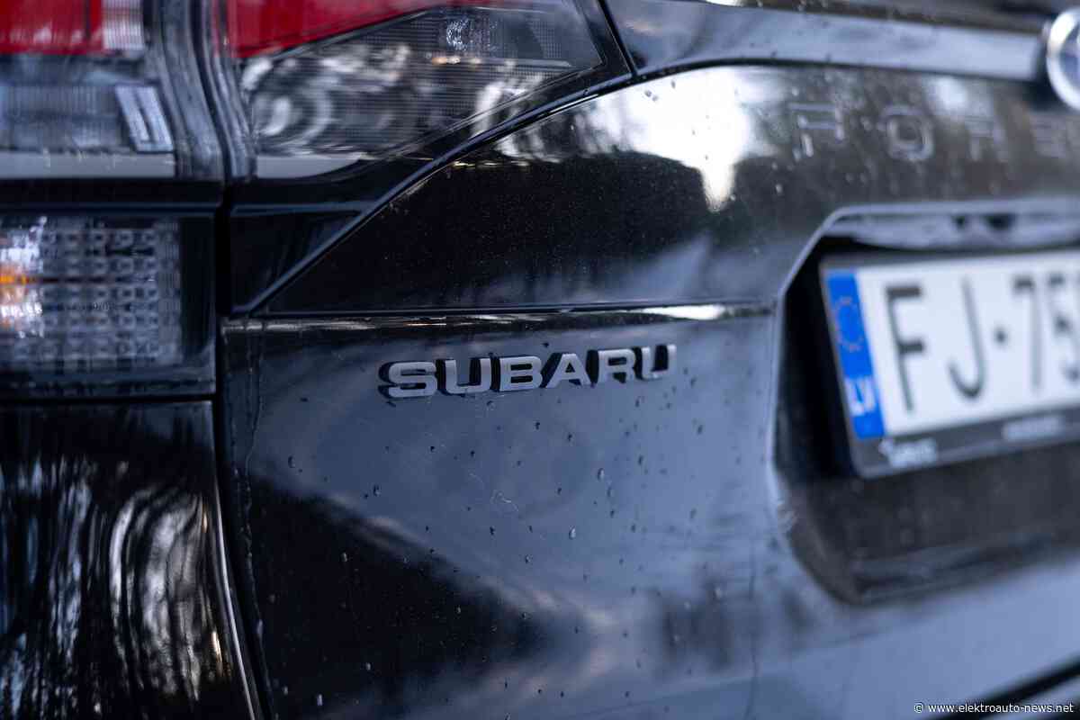 Subaru will bei E-Autos auf eigenen Beinen stehen und zeigt ersten Prototyp