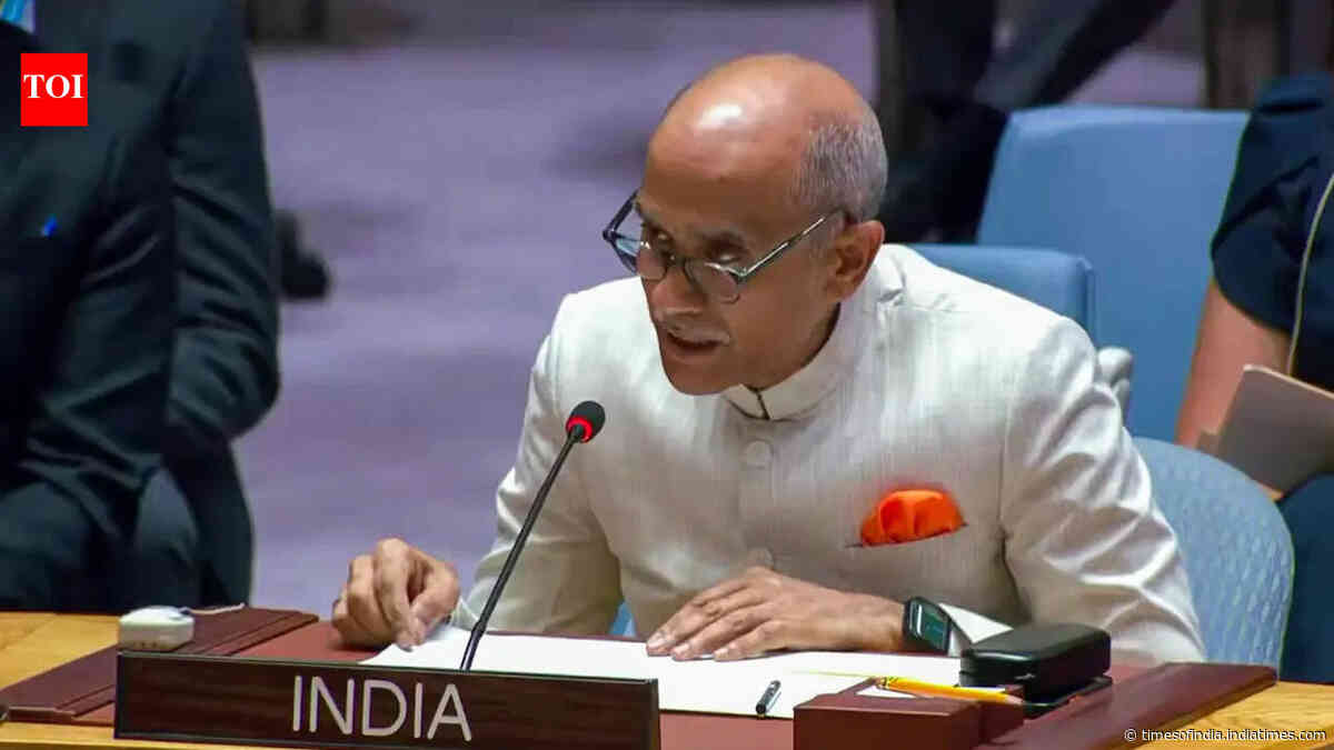 India calls for protecting freedom of navigation, global trade at UN amid maritime security threats