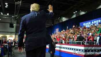 Dünnhäutig gegenüber Reporter: Trump sagt letzte Wahlkampfauftritte ab