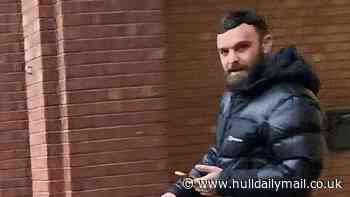 Man forced door back into girlfriend's face leaving her injured