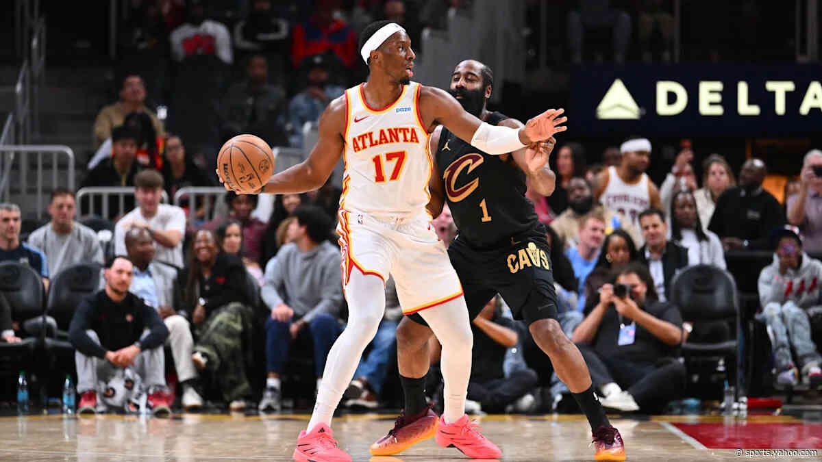 Hawks end skid with close 114-111 win against the Cavs