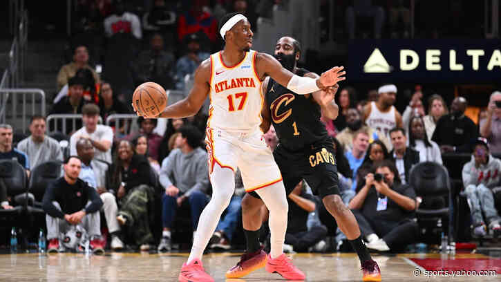 Hawks end skid with close 114-111 win against the Cavs