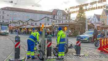 Nach dem Wirbel um die Poller: So schützt Augsburg in diesem Jahr den Christkindlesmarkt vor Terror