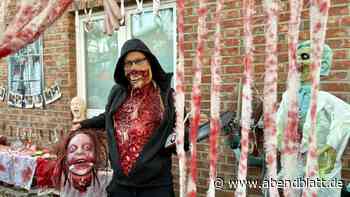 Halloween-Garten in Curslack: Klingel doch, wenn du dich traust!