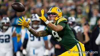 Packers WR Watson returns to play after trip to hospital for chest injury