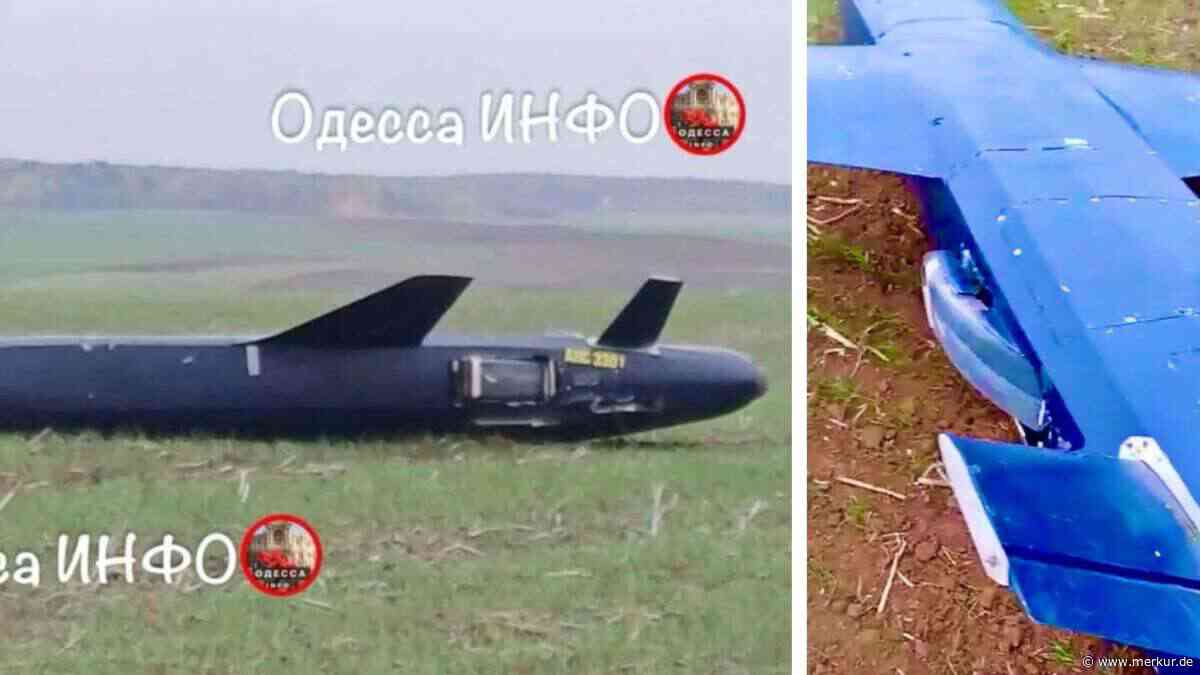 Neue Putin-Waffe entdeckt: Ukrainer finden fast intakte russische Kleinrakete mit spezieller Tarnung