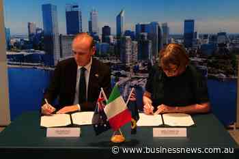 WA, Italy sign critical minerals, energy memorandum