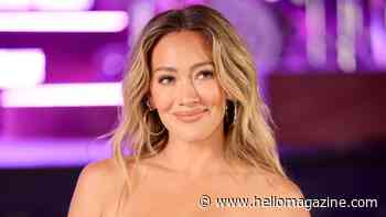 Hilary Duff makes jaws drop in see-through mini dress that glows in the dark