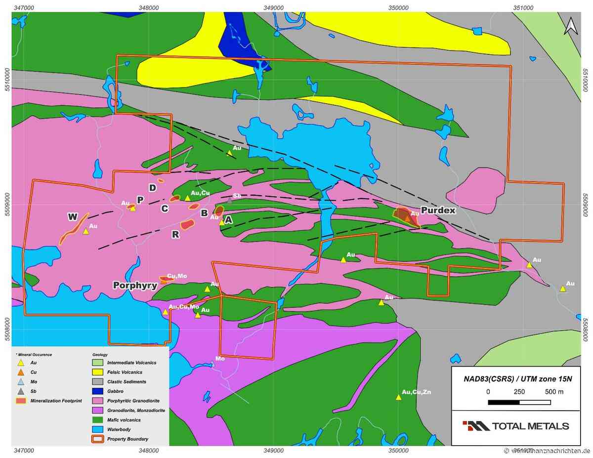 Total Metals Corp.: Total Metals legt aktuellen Bericht zu Explorationsbohrungen auf dem hochgradigen Goldprojekt High Lake im Nordwesten Ontarios vor