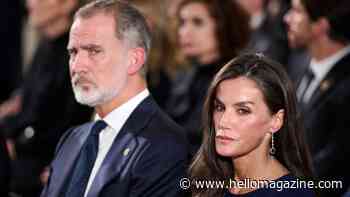 King Felipe corrected by wife Queen Letizia after major error in speech