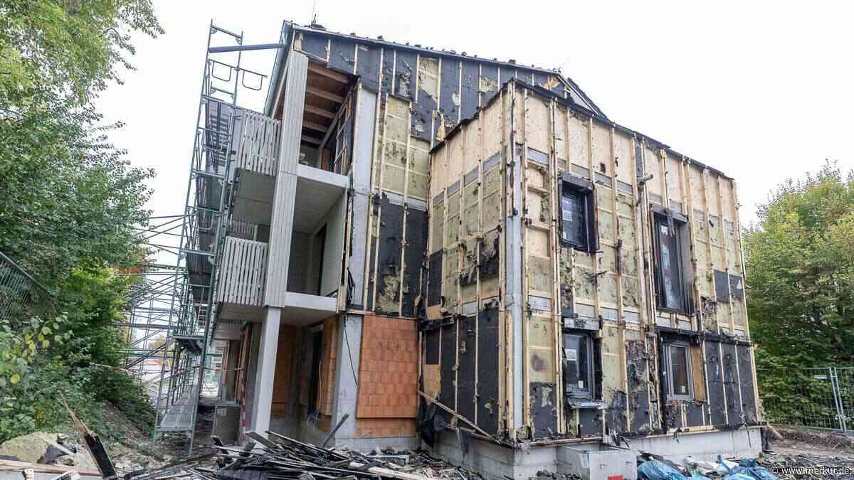 Feuer auf Baustelle am Mitterweg: Schaden liegt niedriger als gedacht