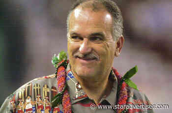 Hawaii’s winningest football coach June Jones left a lasting mark on generations of players
