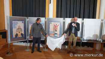 Imagekampagne in eigener Gemeinde: Bürger posieren für Plakate