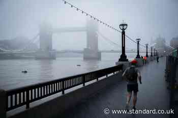 Fog warning issued by Met Office as London drivers urged to take care