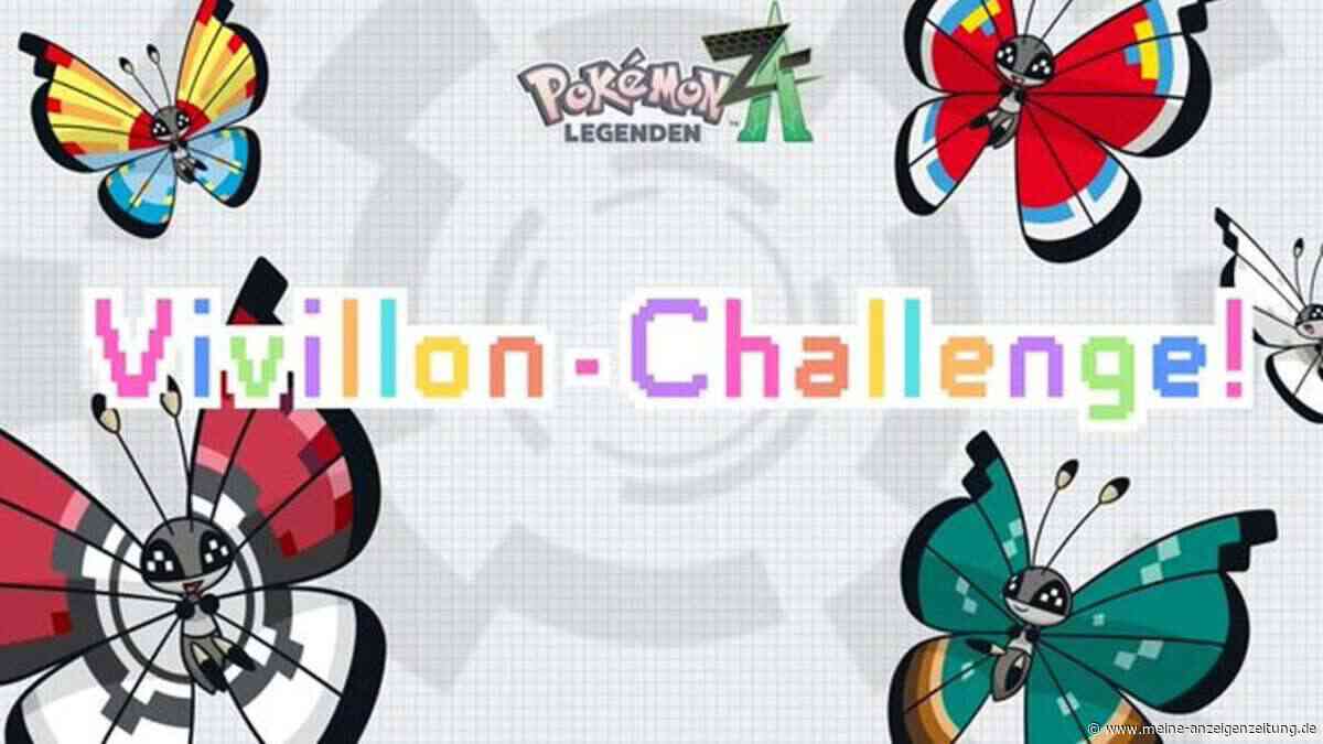 Pokémon-Legenden: Z-A: Neues Event rund um das Vivillon mit Pokéball-Muster gestartet