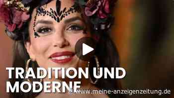 Mexikanische Tradition trifft Hollywood-Glamour: Eva Longoria fasziniert mit Schädel-Look