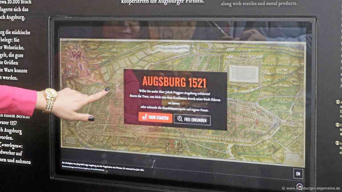 Augsburg vor 500 Jahren: Den ältesten Plan der Stadt kann man jetzt ganz neu erleben