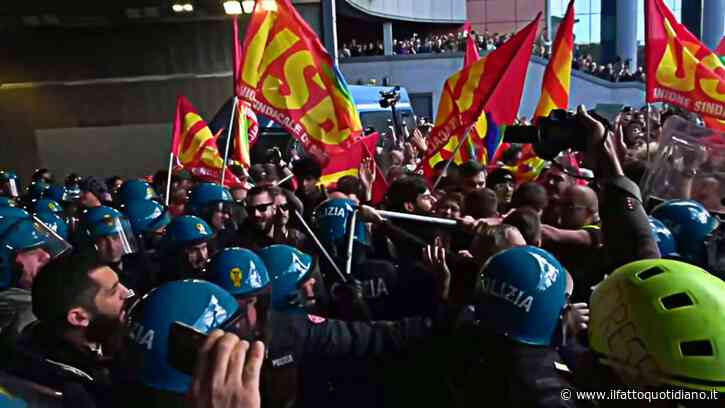 Bologna, tensione tra polizia e manifestanti: sfondato il cordone verso la tangenziale