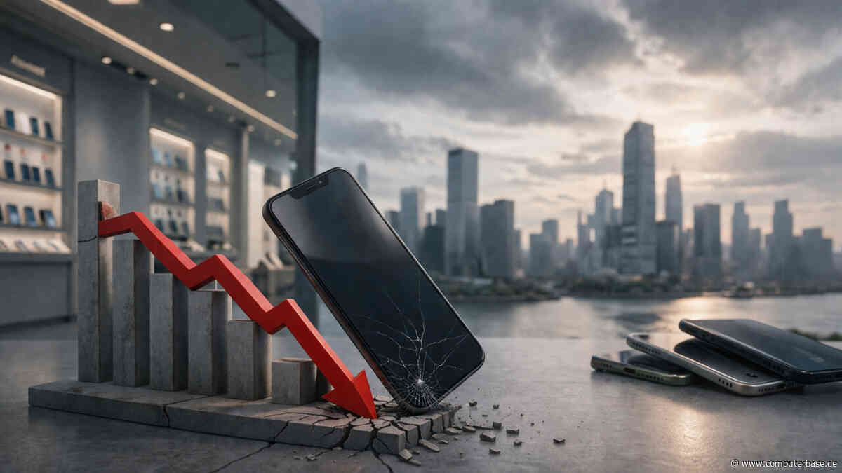 Smartphone-Markt: Absatz stürzt im dritten Quar­tal auf tiefsten Stand seit 2013