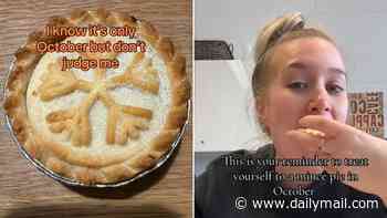 Forget Halloween! Brits are already getting into the Christmas spirit as demand for mince pies soars by 42%