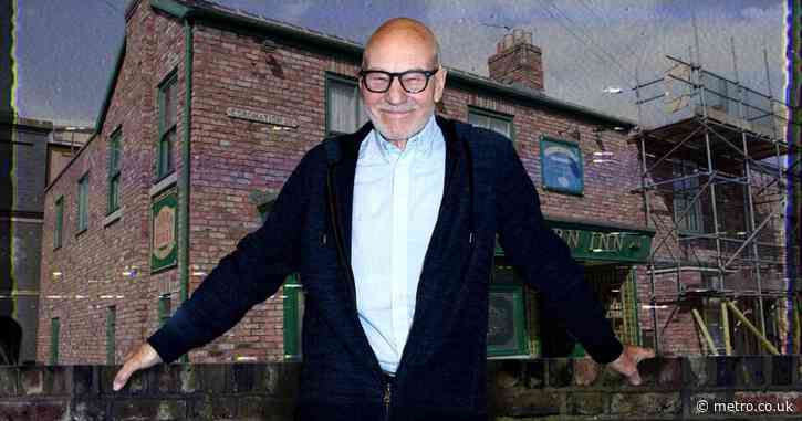 Watch Sir Patrick Stewart’s first ever TV role in dramatic Coronation Street scene