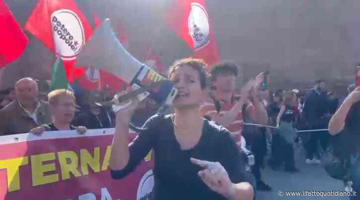 Roma, contestazione contro Salvini davanti al ministero dei Trasporti: “Disobbediamo e organizziamo un’alternativa sociale e politica”
