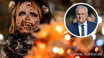 Gen-Z-Proteste ausgerechnet an Halloween: Bayerns Innenminister Herrmann mit dringendem Rat