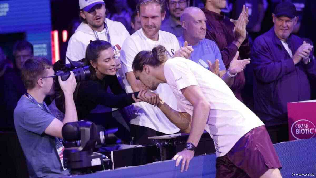 Nach Zverev-Triumph: Diese zärtliche Geste galt nur Sophia Thomalla