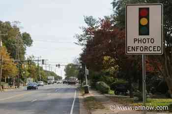 Red light cameras relocate in Falls Church, bringing citations next month