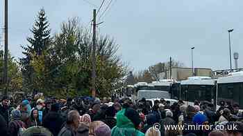 Ukraine war ceasefire holds while terrified evacuees head into the unknown