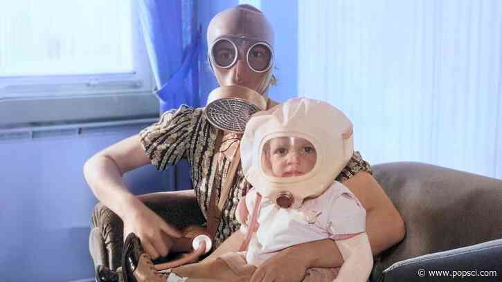 World War II’s baby gas masks are as unnerving as you’d imagine