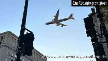Tiefer Überflug in Washington: Präsidenten-Flugzeug erschreckt Anwohner zu Halloween