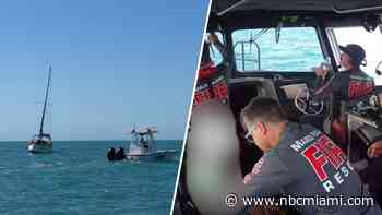 Missing boater found after 3 days at sea ‘in extremely rough conditions,' fire rescue says