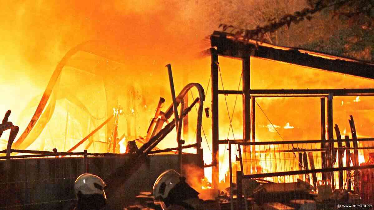 Nach verheerendem Brand: Neuer Burschenstadl in Ismaning soll zum Weinfest 2027 stehen