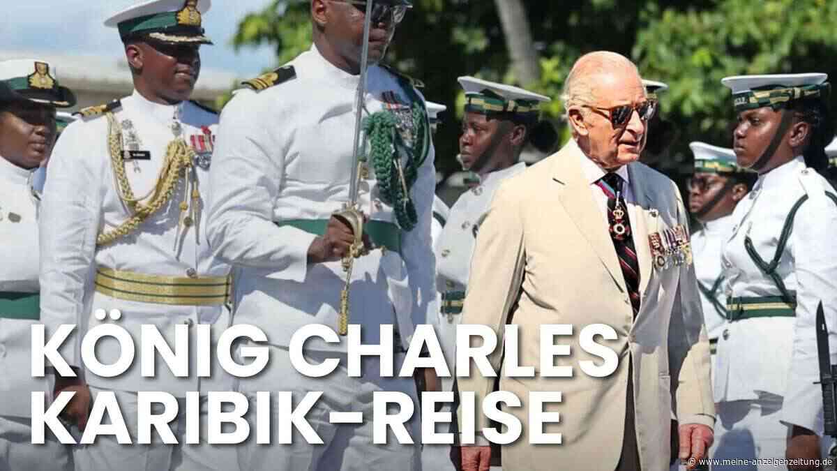König Charles sorgt für Aufsehen auf den Bahamas.