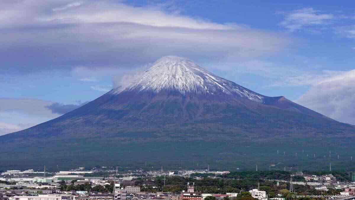 Fuji fast schneefrei bis Ende Oktober: Klimawandel alarmiert Japan