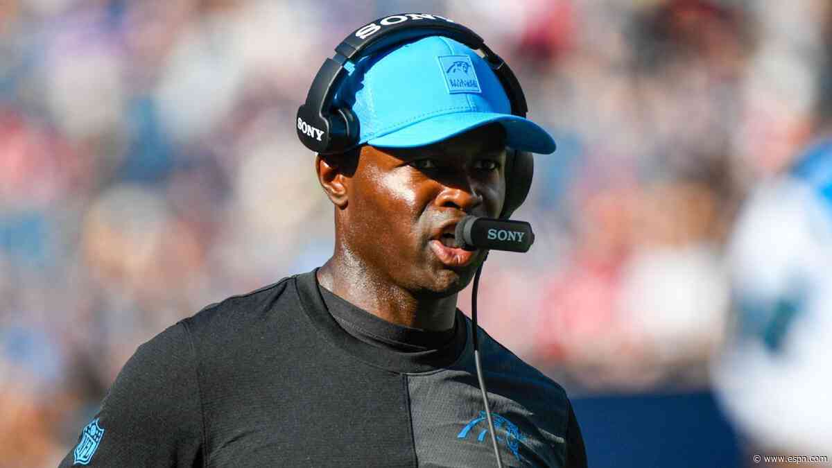 Panthers relieve Evero of defensive coordinator duties