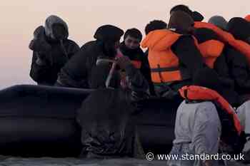 Man wielding knife threatens migrants aboard small boat bound for UK