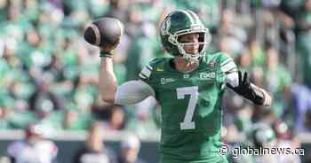 Harris, Riders eager to face Lions in CFL playoffs