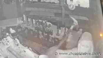 Intruder breaks into popular Gateshead pub and uses hammer to leave behind trail of destruction