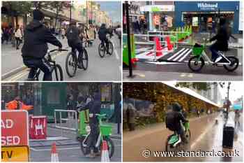 'Enforce it now before someone is hurt': Calls grow for cyclists breaking Oxford Street rules to be fined