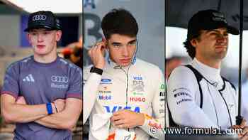 Which rookies are getting FP1 outings in Mexico?