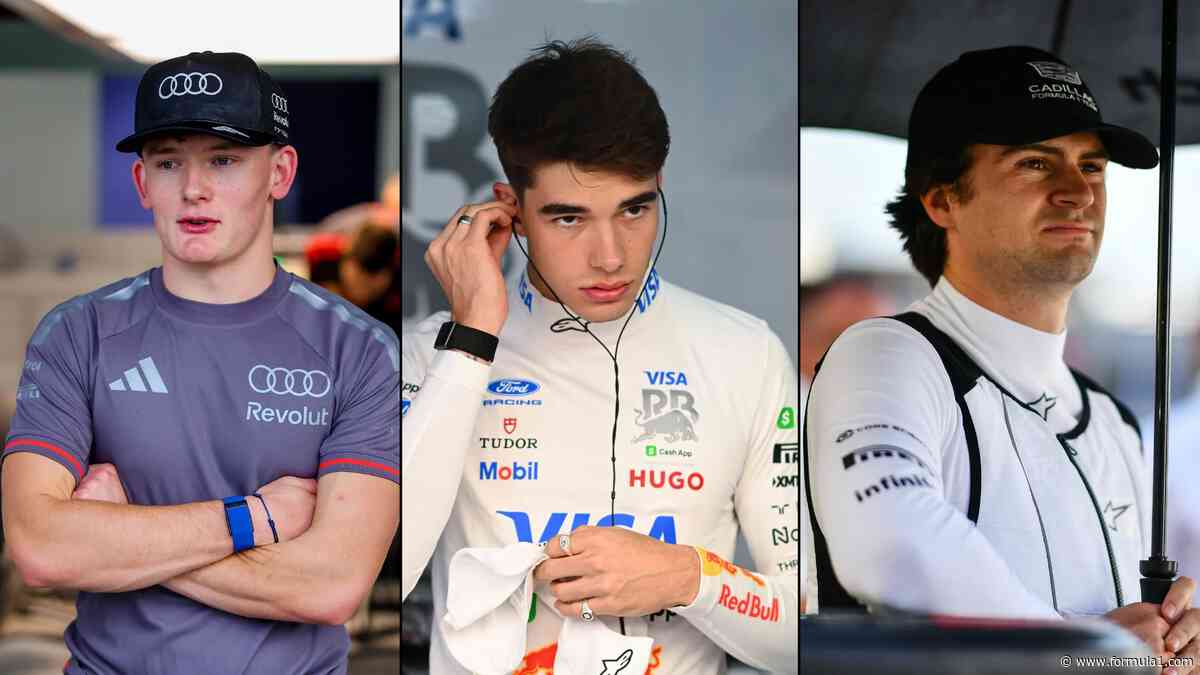Which rookies are getting FP1 outings in Mexico?